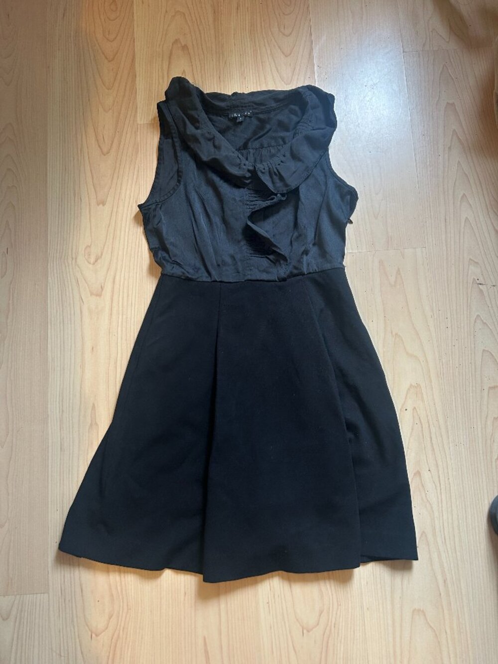 Theory Black Aline Dress